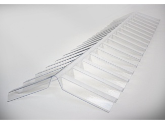 Polikarbonát (PC) –  T-plastics Hřebenáč (trapéz) MAKRO 76 x 18