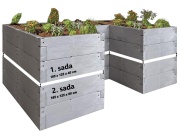 Vyvýšený záhon Juwel Timber Ergoline