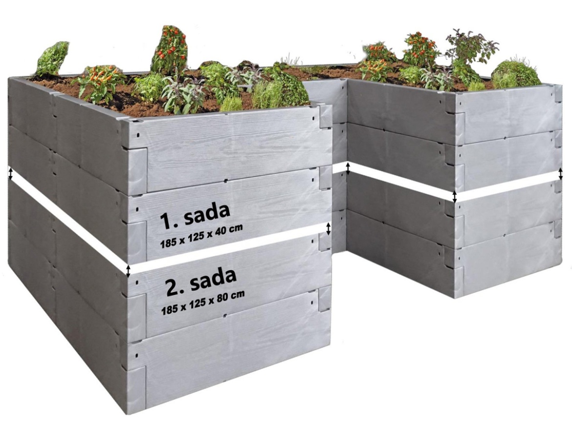 Vyvýšený záhon Juwel záhon