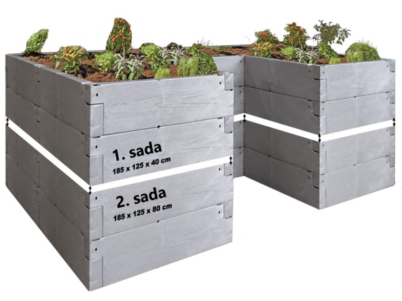 Vyvýšený záhon Juwel záhon