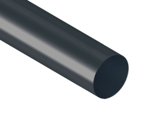 Pozinkované lakované –  Lakovaný odkvapový zvod 2 mx 100 mm RAL 7016 antracit