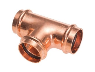 Železářství –  Conex Bänninger Lisovací T-kus CU Press 5130 d 22 x 22 x 22