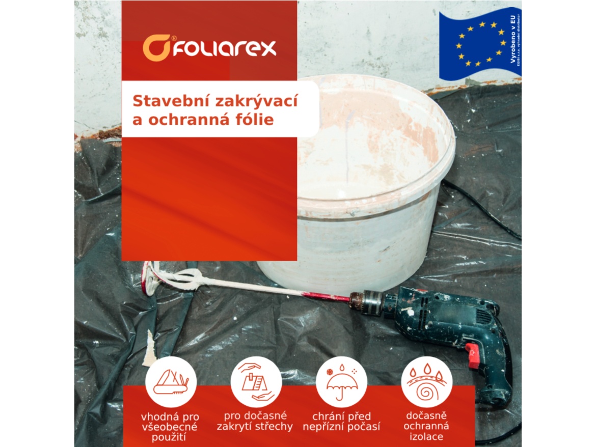 Fólie 100 Foliarex zakrývací