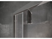Ravak NDOP1 90, bílá matná+transparent