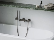 Ravak EL 022.00CR.+S Vanová nástěnná baterie se sprchovým setem, Chrome