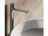 Ravak SL 015.20BLM Umyvadlová stojánková baterie 280 mm bez výpusti, černá matná