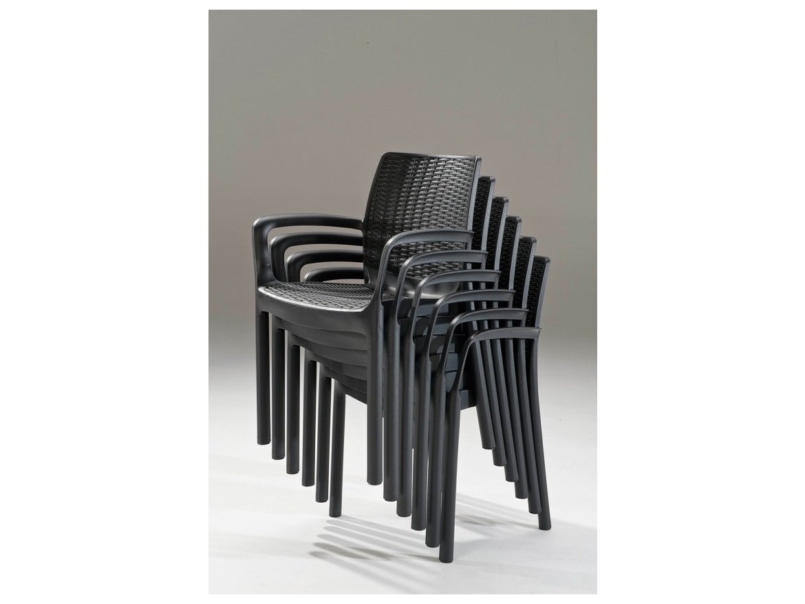 Keter Zahradní židle Keter Bali - 55 x 60 x 83 cm - hnědá