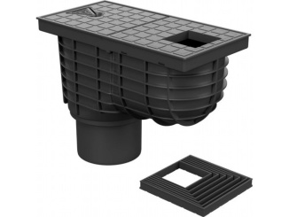 Vízelvezetés és vízelvezetés –  Chuděj D 110 (hranatý)