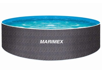 Bazény –  Marimex Orlando 1,2 m, tmavo šedá, 3,7 m