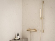 Ravak EL 032.10WV Sprchová nástěnná baterie bez sprchového setu, White Velvet