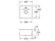Kuchyňské dřezy Villeroy & Boch Subway 440