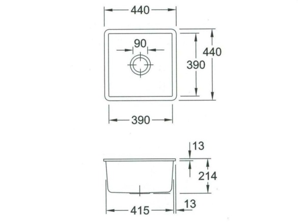 Kuchyňské dřezy Villeroy & Boch Subway 440