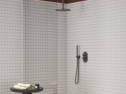 Ravak 980.60GLB Hlavová sprcha, 250 mm, zlato kartáčované