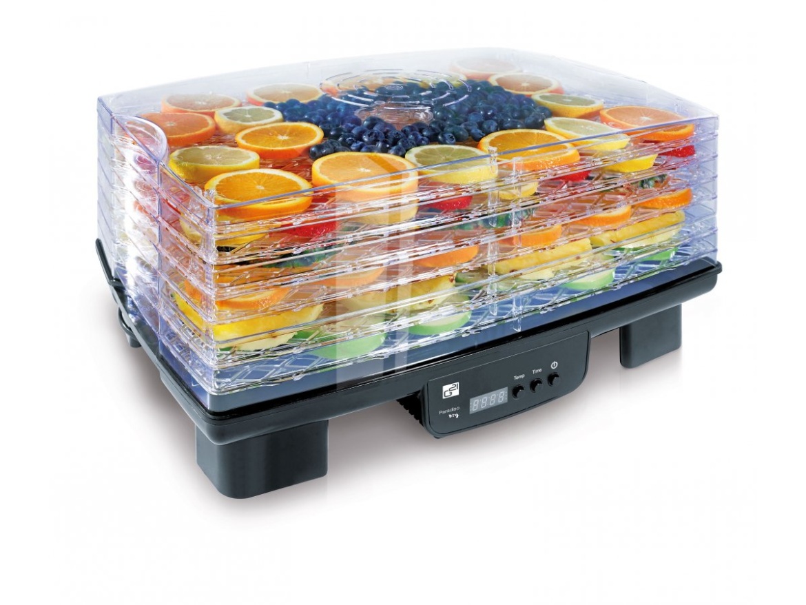 G21 Sušička ovoce  Paradiso big, black