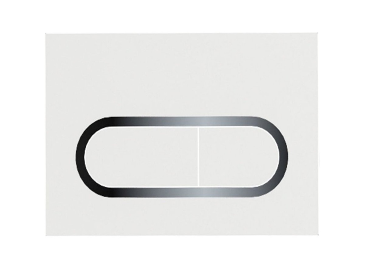 Ravak WC tlačidlo Chrome, satin