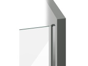 Ravak COSD2 120, bílá matná+transparent