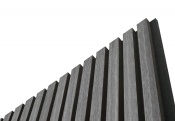 G21 Akustický panel  270x60,5x2,1 cm, tmavě šedý dub