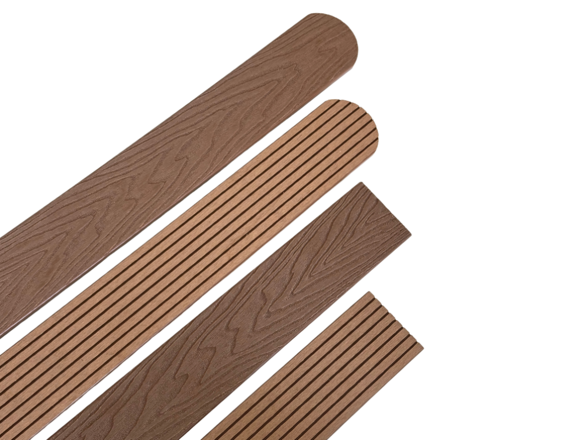 WPC drážkovaná plotovka Gutta Guttafence 3D