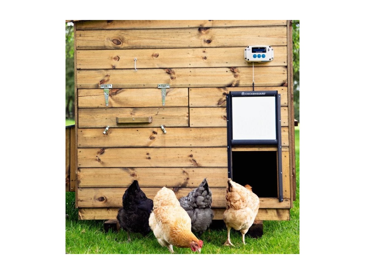 Scobax Komplet otevírání a zavírání kurníku CHICKEN GUARD PRO 25x30