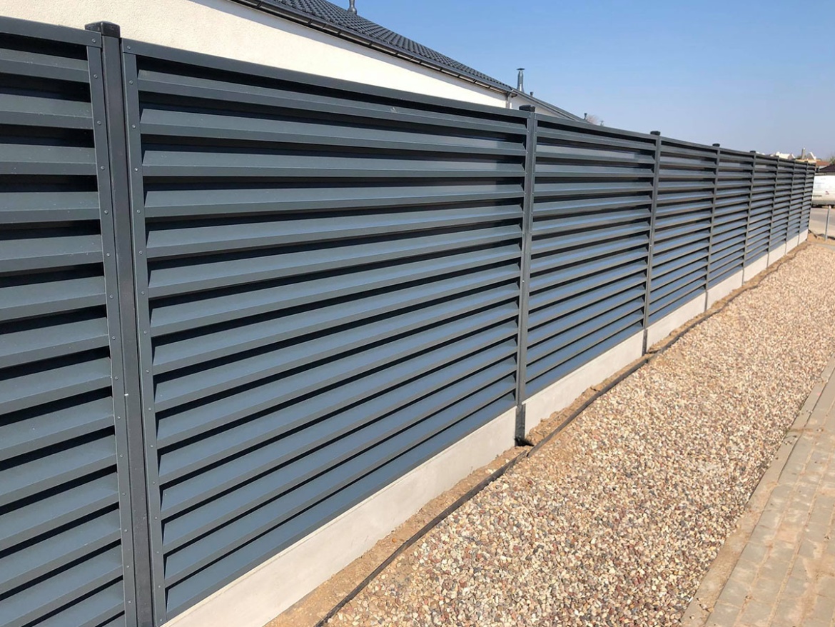 Kerítéspanel Scobax Solid