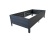 Vyvýšený záhon 150x75x30cm WOODLOOK / šedý