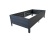 Vyvýšený záhon 150x75x30cm WOODLOOK / šedý
