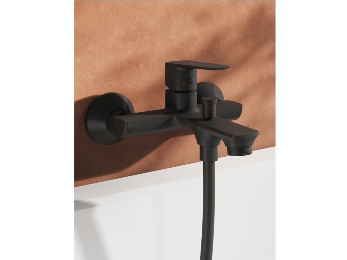 Ravak LF 022.00CR Vanová nástěnná baterie bez sprchového setu, chrom