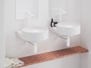 Ravak EL 015.20BLM Umyvadlová stojánková baterie 335 mm bez výpusti, černá matná
