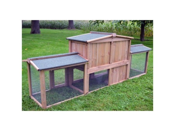 Drevená králikáreň Scobax Zigi