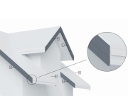 Spodní závětrná lišta Budmat WD L/P