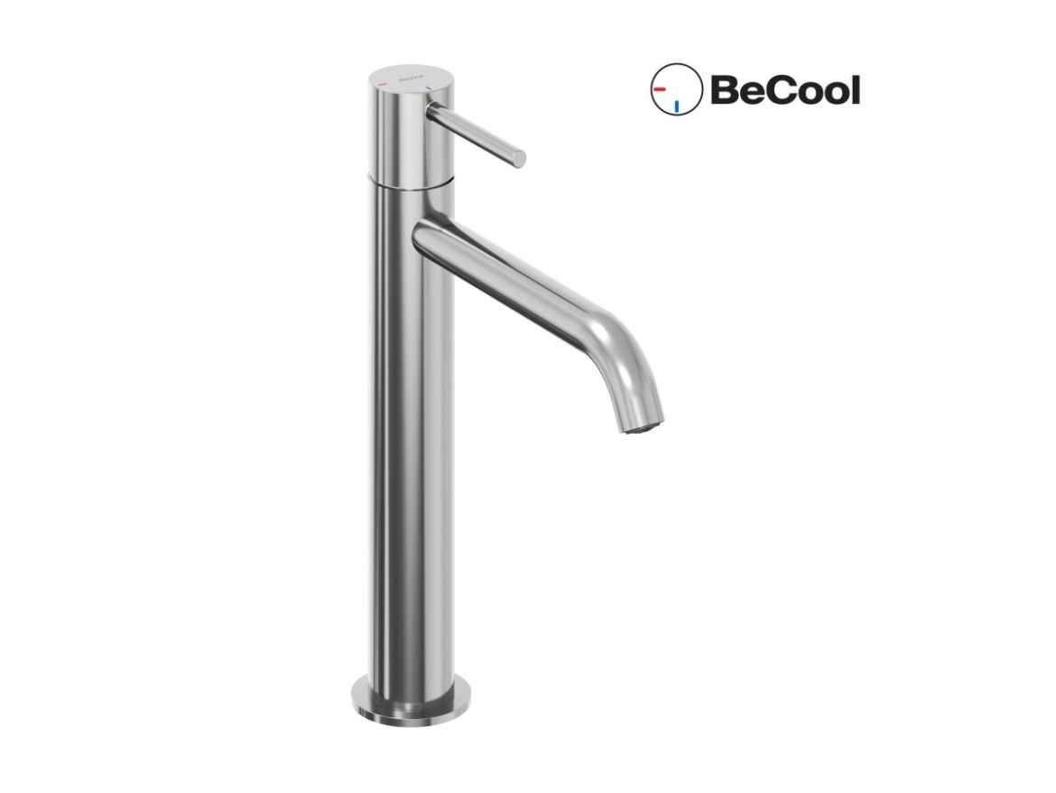 Ravak ES 014.11WV Umyvadlová stojánková baterie BeCool 250 mm bez výpusti, White Velvet