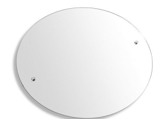 Koupelna a WC –  Novaservis Zrcadlo oválné Metalia 3, 600x500mm, , 6317