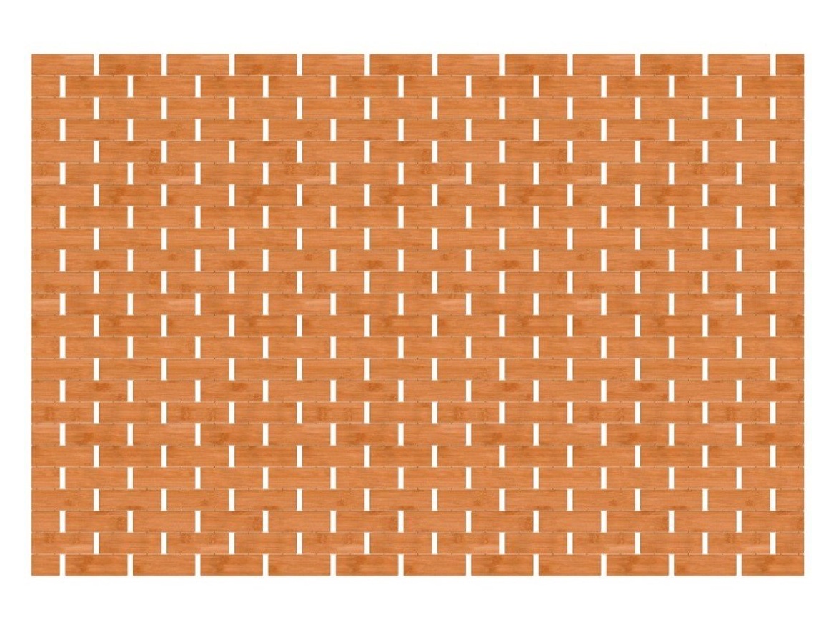 Bambusový nábytek Schütte Bambusová koupelnová předložka, 500 x 700 mm (TE-BA02)