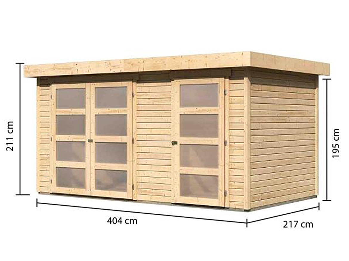 Domek Karibu Mühlentrup