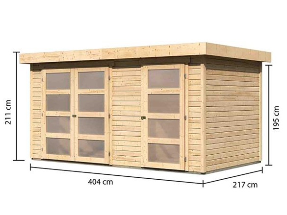 Domek Karibu Mühlentrup