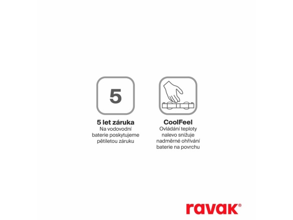 Ravak TD F 098.00CR Sprchový sloup netermostatický, posuvný, se sprchovým setem, chrom