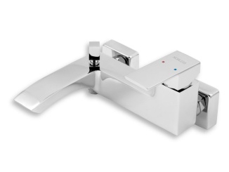 Vodovodní baterie – Novaservis Vanová baterie Nobless Edge 150 mm, chrom, nástěnná, bez příslušenství, 36020/1,0