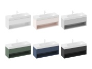 Ravak SD Lite 120 skříňka pod umyvadlo Grey Green