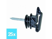 Scobax Izolátor plochý pro vedení elektrického ohradníku