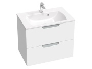 Ravak Umyvadlo Classic Slim 80, s otvorem pro baterii, s přepadem