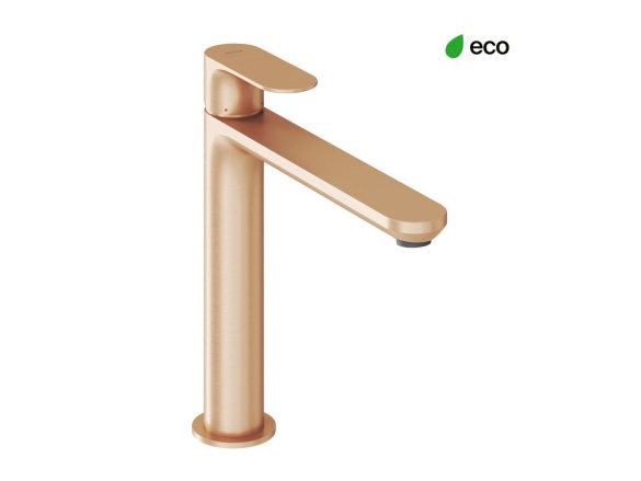 Ravak EL 014.60RGB Umývadlová batéria 220 mm bez odtokovej armatúry, ružové zlato kefované