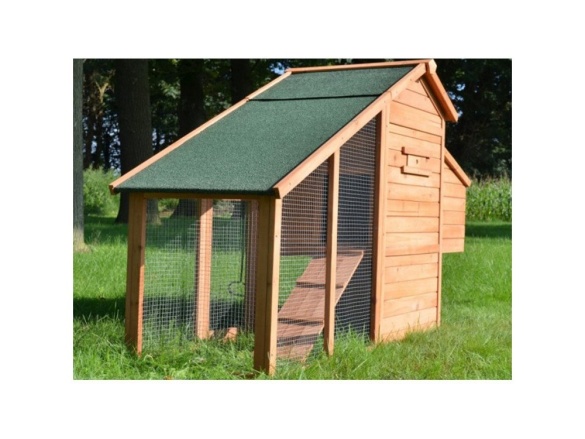 Kurník Scobax Dřevěný kurník BERLIN XL, 1900 x 1130 x 650 mm