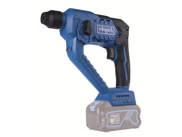 Aku 20 V IXES vrtací kladivo SDS Plus 3v1 s příklepem, kufrem a příslušenstvím (bez baterie a nabíječky) Scheppach C-RHD130-X