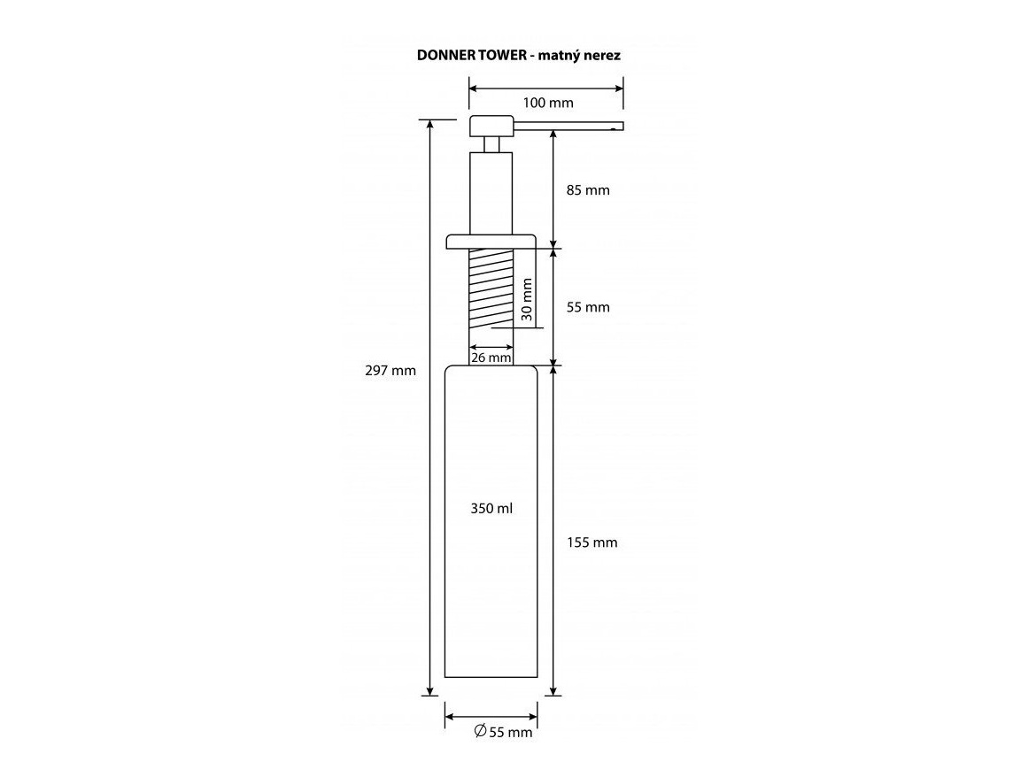 Manuální dávkovače Donner TOWER