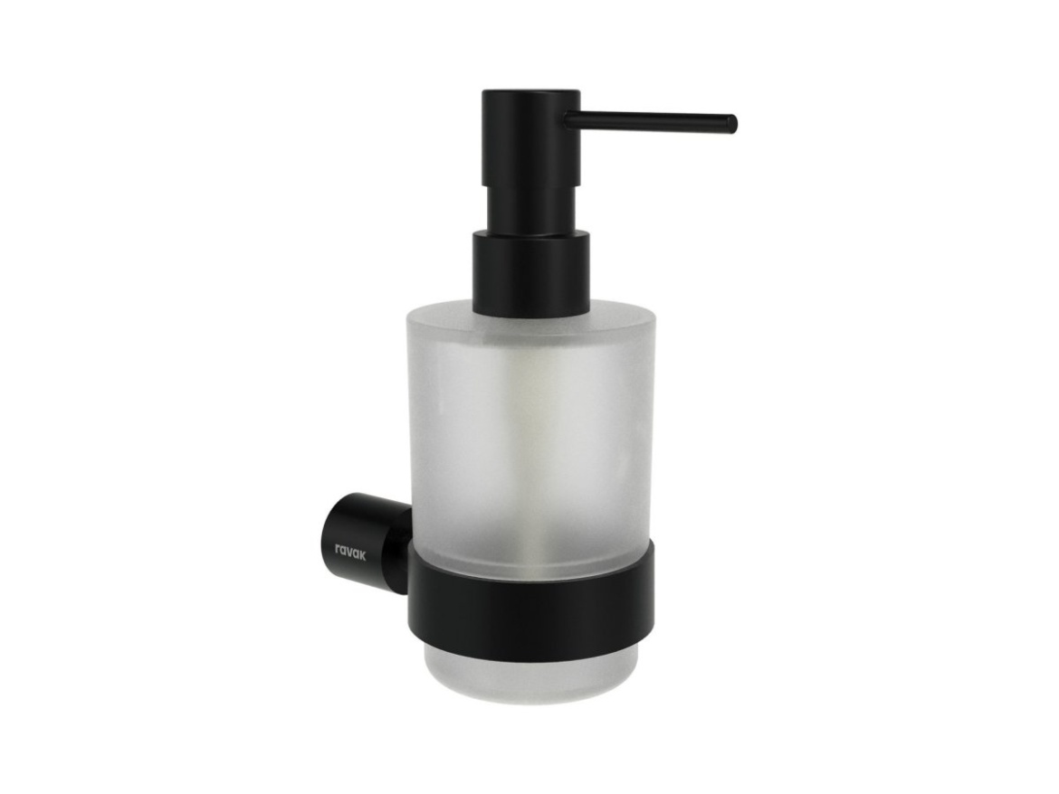 Ravak FD 231.30SSB Držák s dávkovačem mýdla, nerez kartáčovaná