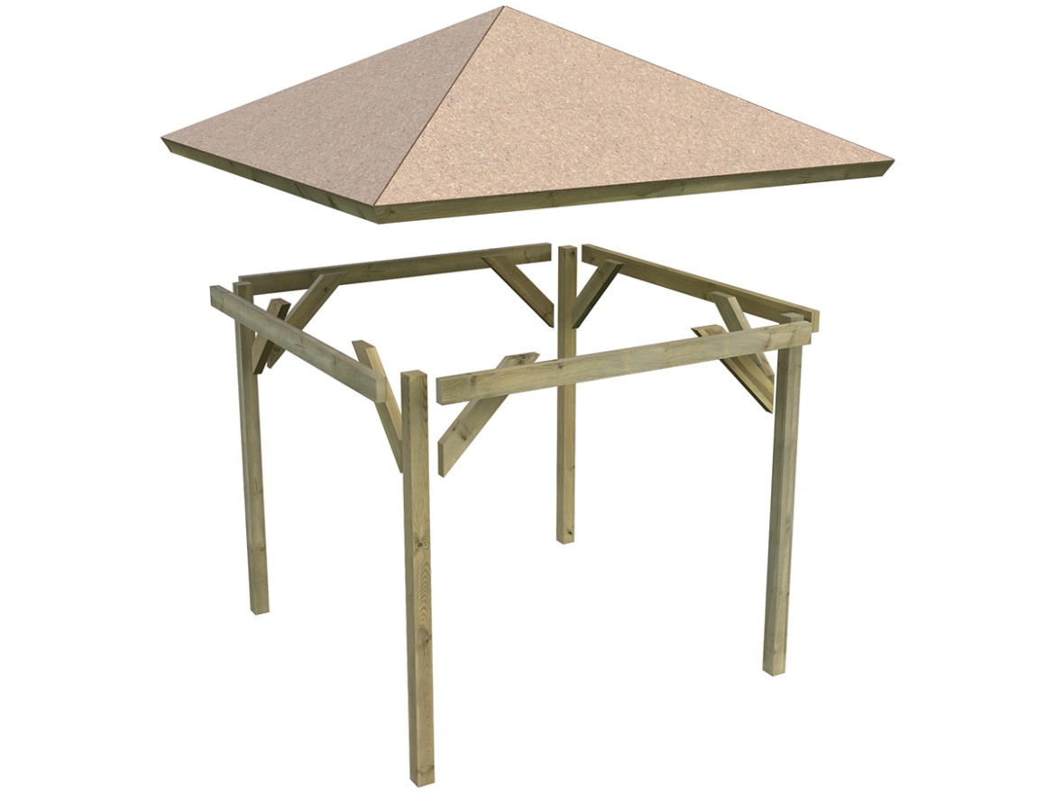 Prístrešok na auto Karibu Kirn