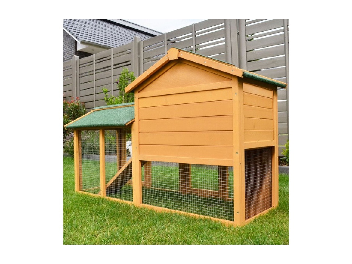 Scobax Dřevěná králíkárna BOSKOVICE, 1470x530x850 mm