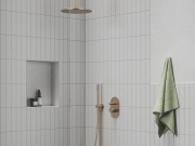 Ravak 951.60GLB Ručná sprcha, zlato kefované