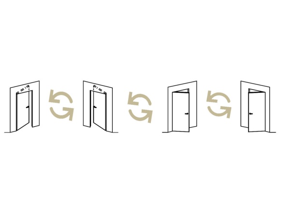 Skryté zárubne Ermetika XREVERx Standard