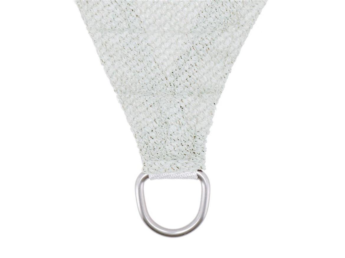 Stínící plachta ISEO trojúhelníková bílá 3,6x3,6x3,6m